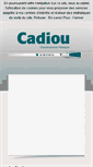 Mobile Screenshot of cadiou-chaudronnerie-plastique.com